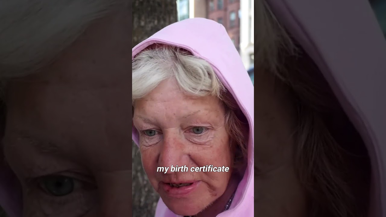 Imagine your grandmother on the streets homeless